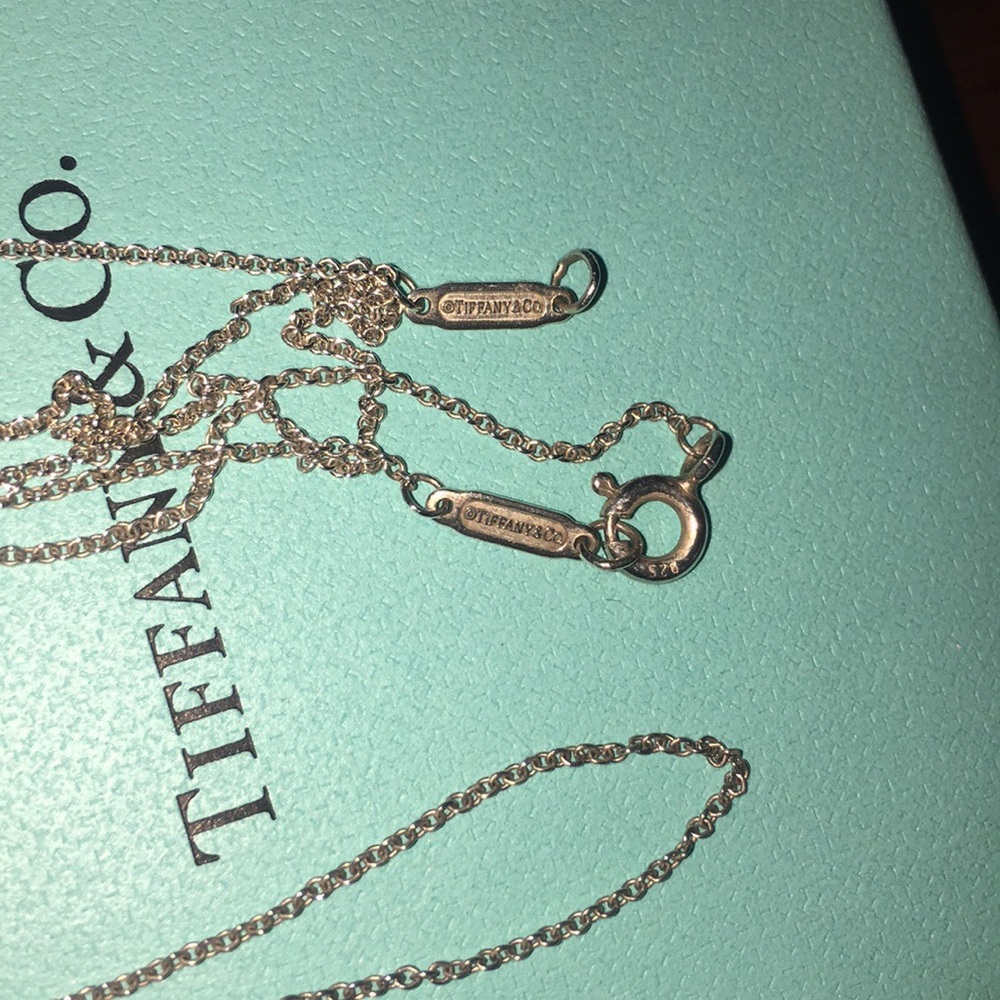 2 Tiffany & Co. sterling chains